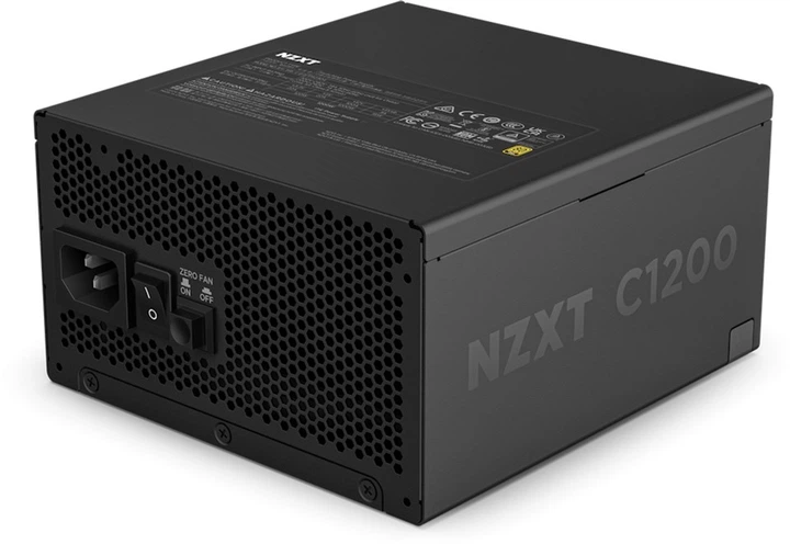 Блок живлення NZXT C1200 Gold ATX 3.1 Black (PA-2G2BB-EU) - зображення 2
