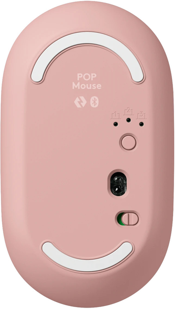 Комплект бездротовий Logitech POP Icon Combo Wireless Rose-White (920-013142) - зображення 12