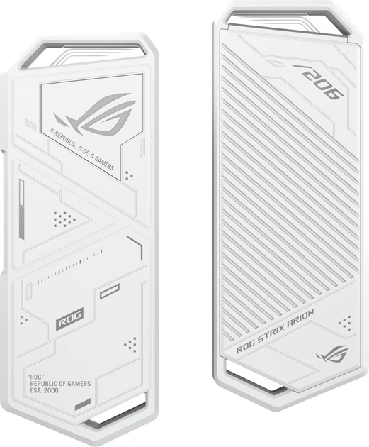 Внешний карман Asus ROG Strix Arion для M.2 SSD NVMe (PCIe) - USB 3.2 Type-C White (90DD02H1-B09000) - изображение 7