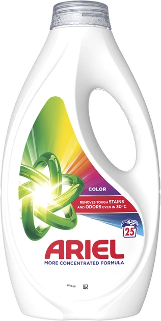 Гель для стирки Ariel Color 25 циклов стирки 1.125 л (8700216691925) - изображение 2