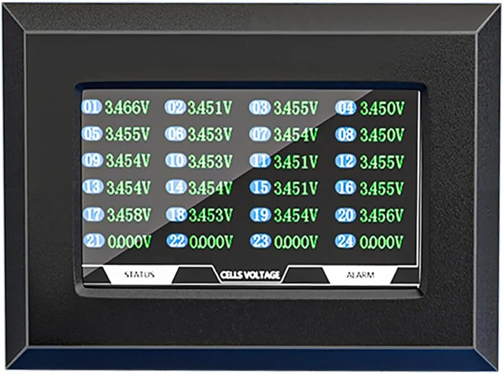 Сенсорный экран JK BMS (Jikong) LCD сенсорный экран 4.3" (с кнопкой активации) - Фото 8 Сенсорный экран JK BMS (Jikong) LCD сенсорный экран 4.3" (с кнопкой активации) - изображение 8