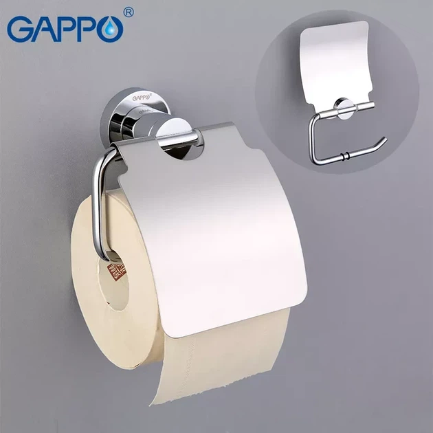 Паперотримач GAPPO G1803, хром - Фото 2 Паперотримач GAPPO G1803, хром - изображение 2