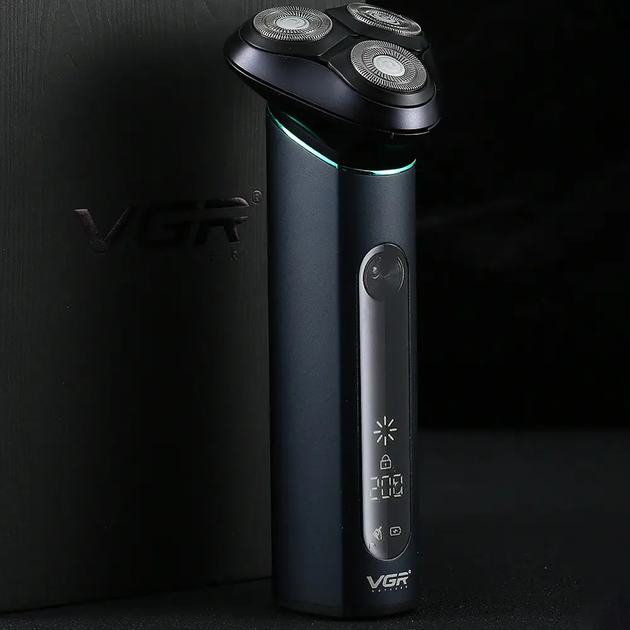 Електробритва акумуляторна водонепроникна, від USB, VGR VB-310 (L) - изображение 5
