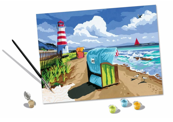 Малювання по номерах Ravensburger CreArt Балтійське море 23547 (4005556235476) - зображення 3