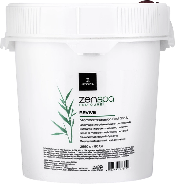 Peeling do stóp Jessica Zen Spa Revive 2550 g (687493073256) - obraz 1