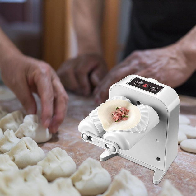 Електрична машинка для ліплення вареників, Electric Dumpling Maker Mashine / Апарат для ліплення пельменів - Фото 7 Електрична машинка для ліплення вареників, Electric Dumpling Maker Mashine / Апарат для ліплення пельменів - зображення 7