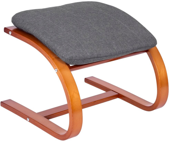 Крісло-гойдалка ModernHome by Multistore з підставкою для ніг (TXWQM-31-6-WALNUT) - зображення 6