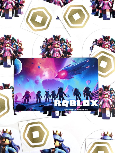 Скретч-карта Roblox Gift Card на 1000 ROBUX |10$ (USD) - изображение 10