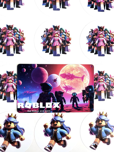 Скретч-карта Roblox Gift Card на 5250 ROBUX |50$ (USD) - изображение 4