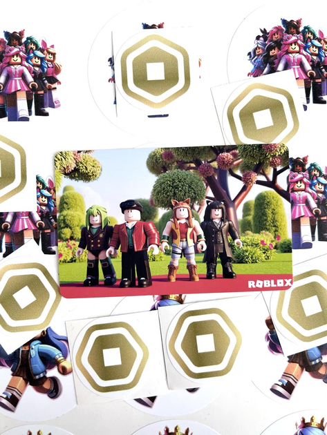 Скретч-карта Roblox Gift Card на 5250 ROBUX |50$ (USD) - изображение 6