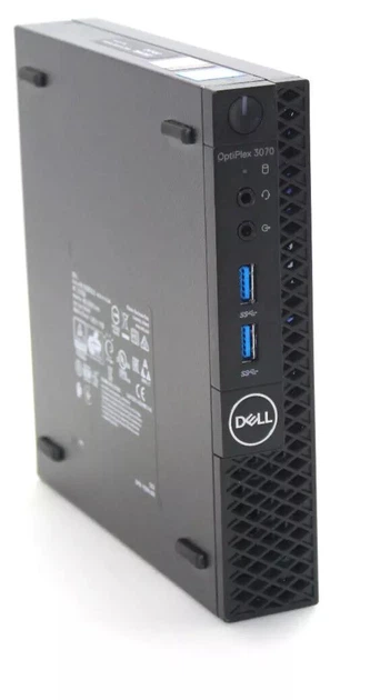 Неттоп Dell OptiPlex 3070 USFF, Intel Core i5-9500T (6 ядер), 8GB