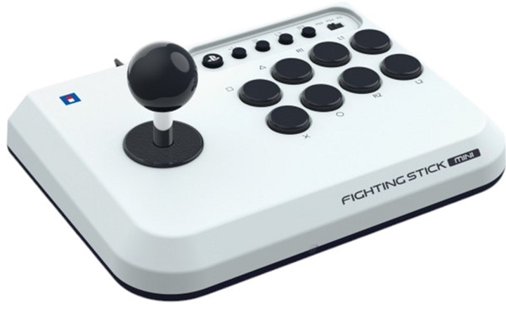 Аркадний стік Hori PS5/PS4/PC Fighting Stick Mini White (0810050912341) - зображення 1