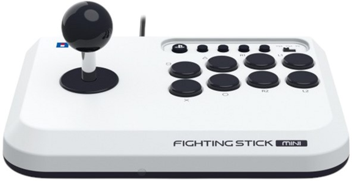 Аркадний стік Hori PS5/PS4/PC Fighting Stick Mini White (0810050912341) - зображення 2