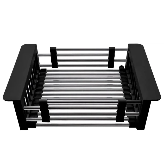 Чорний кошик для мийки Nett KB-3022 - изображение 2