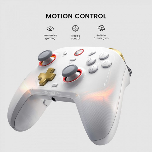 Kontroler bezprzewodowy GameSir Cyclone 2 Pink (6936685222045) - obraz 6