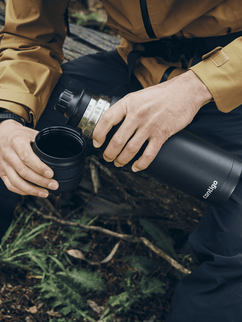 Термос Contigo Thermalock Thermal Bottle 740 мл Matte Black 2095794 (06800300) - изображение 9