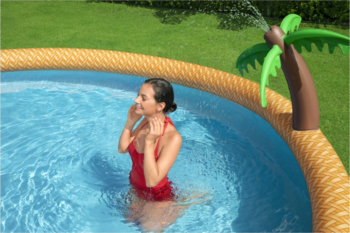 Basenik rozporowy Bestway z natryskiem Tropikalny 15 FT dla dzieci 457 x 84 cm (6942138984385) - obraz 3