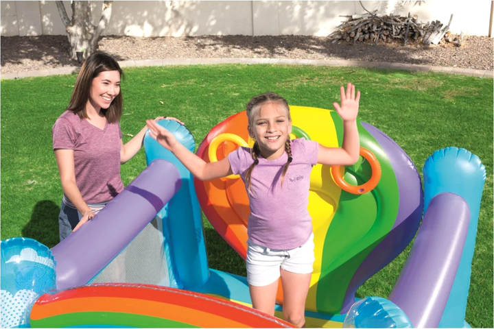 Jumping dmuchany Bestway Balloon Bouncer Platforma do skakania 175 x 173 x 137 cm (6942138952155) - obraz 6