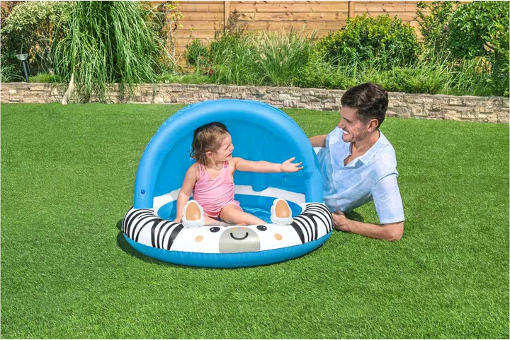 Basenik dmuchany Bestway z daszkiem Zebra 91 cm (6941607325490) - obraz 6