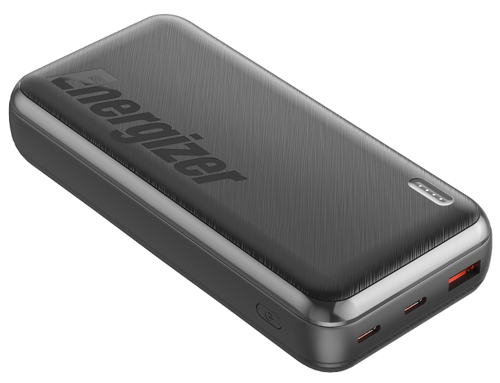 Портативний акумулятор Power Bank ENERGIZER UE20050С - 20000 mAh TYPE-C Black - зображення 3