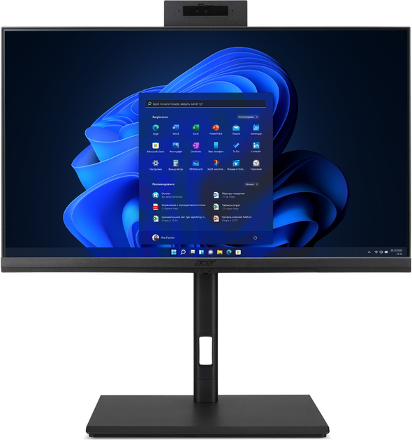 Monoblok Acer Veriton Vero Z All-in-One VVZ4724GT (DQ.R1TEP.007) Black - obraz 2