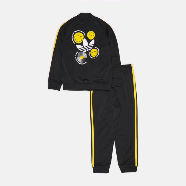 Детский спортивный костюм (толстовка + штаны) Adidas Sst Tracksuit JD0450 110-116 см Черный (4067905476039) 