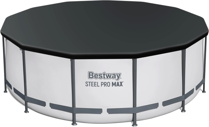 Басейн на стійках Bestway Steel Pro Max + 5-в-1 + аксесуари 396 x 122 см 13 FT (6941607327746) - зображення 7