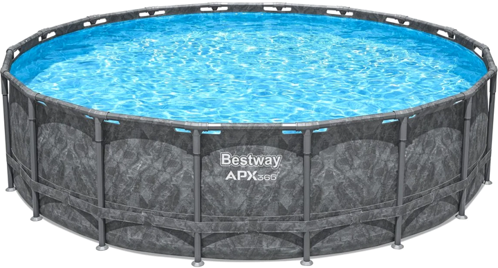Каркасний басейн Bestway APX 365 549 x 132 см 18 FT (6941607365700) - зображення 3