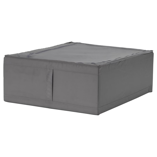 Коробка SKUBB 43x53x19 см IKEA 605.910.52 сірий - Фото 1 Коробка SKUBB 43x53x19 см IKEA 605.910.52 сірий - зображення 1