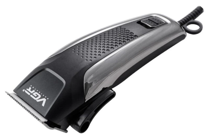 Профессиональная машинка для стрижки волос и бороды VGR V-120 Pro Черный + Ножницы - изображение 2
