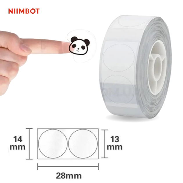 Этикетки NIIMBOT D11/D110/D101/H1S 14х28/220 Transparent (A2G88778901) - изображение 2