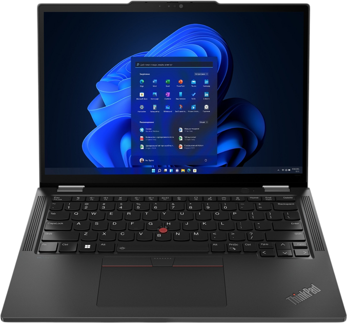 Ноутбук Lenovo ThinkPad X13 2-in-1 Gen 5 (21LW000QPB) Black - зображення 1