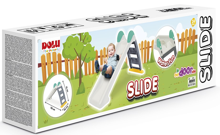 Гірка Dolu Slide Water Fun 2 в 1 2631 (8690089026316) - зображення 1