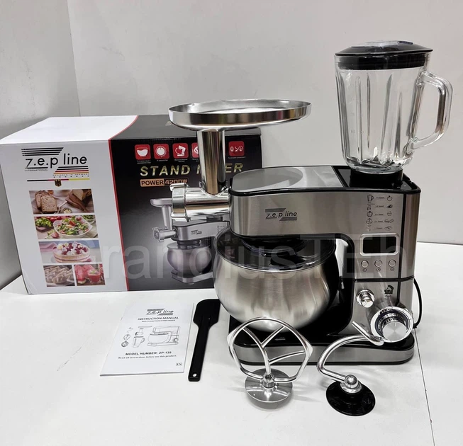 Міксер 7в1 Zepline ZP-135 4200 Вт, чаша міксера 6 л, чаша блендер