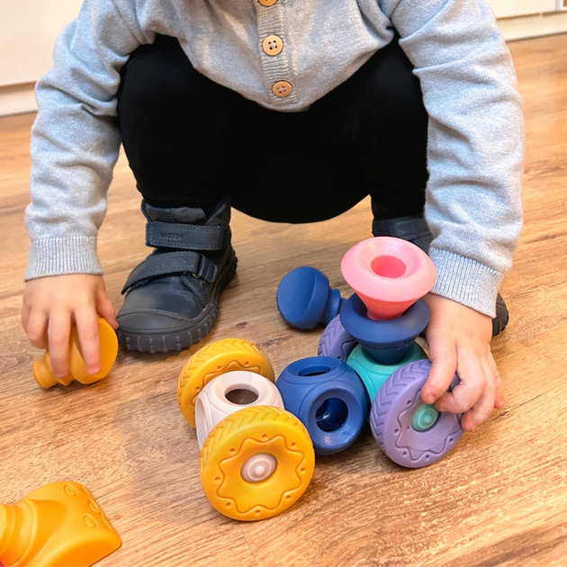 Конструктор Woopie Baby Головоломка для стискання 13 елементів (5904326945838) - зображення 6