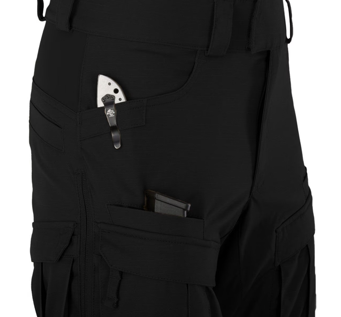Брюки Helikon MCDU DyNyCo RipStop - Black S/R - Фото 12 Брюки Helikon MCDU DyNyCo RipStop - Black S/R - изображение 12