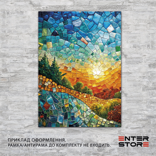 Постер А4 Мозаика АРТ ENTERSTORE (art.900165_A4) - изображение 2