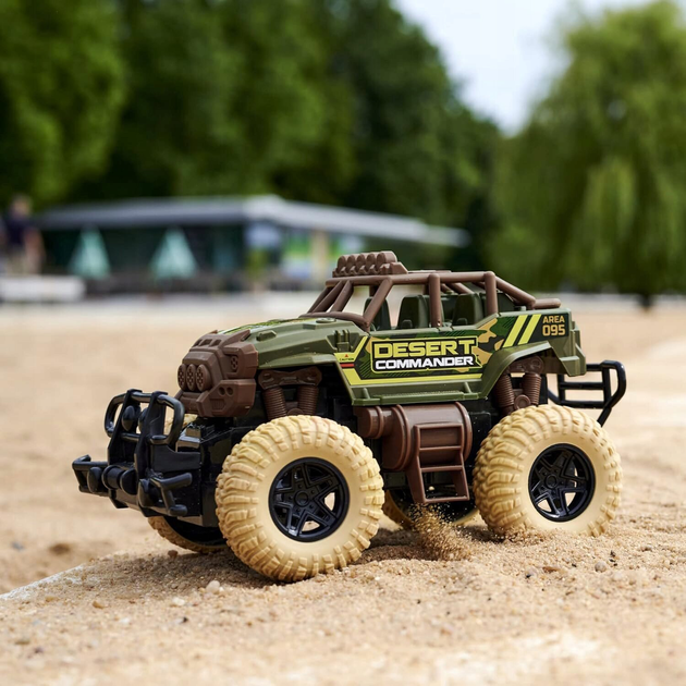 Samochód zdalnie sterowany Dickie Jeep Desert Commander 110-4004 (4006333079955) - obraz 6