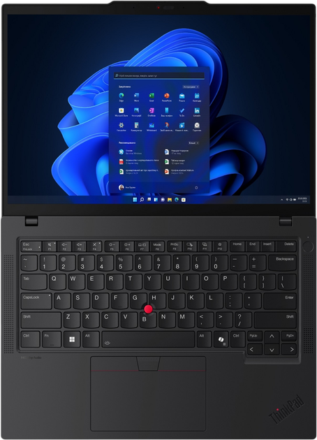 Laptop Lenovo ThinkPad T14 Gen 5 (21ML0025PB) Black - obraz 6