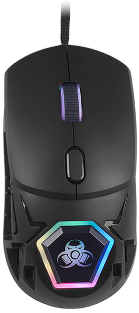 Mysz Tracer GameZone Neon RGB Black (TRAMYS47400) - obraz 2