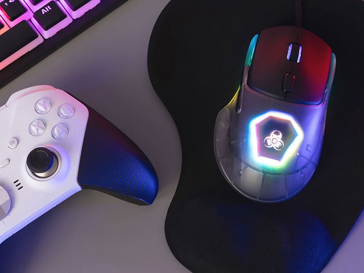 Миша Tracer GameZone Neon RGB Black (TRAMYS47400) - зображення 6