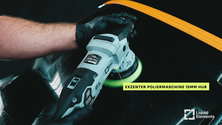 Машинка полировальная эксцентриковая Liquid Elements T4500 Pro - ход 15мм - изображение 9