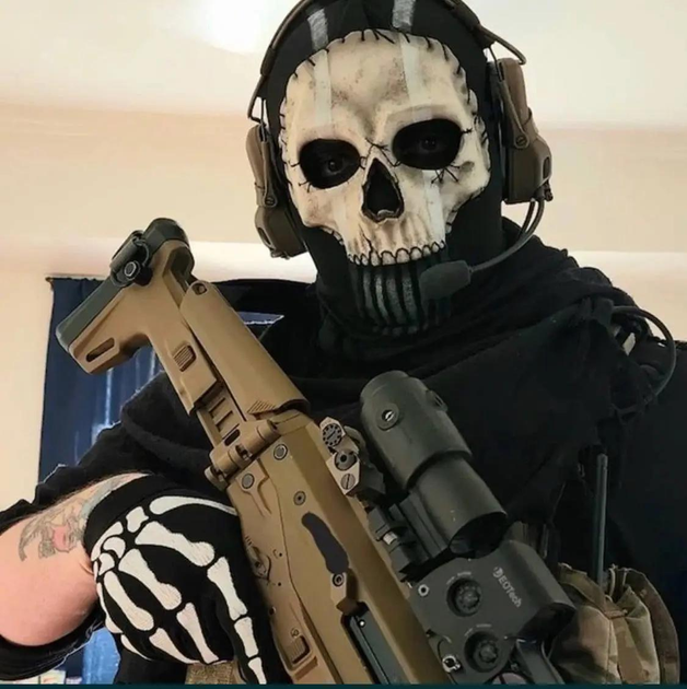 Маски Призрака Ghost Call of Duty - ROZETKA. Купить маску Ghost Call of ...