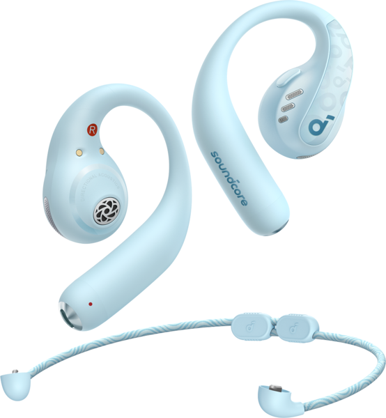 Гарнітура Anker SoundСore AeroFit Pro Blue (A3871G61) - Фото 6 Гарнітура Anker SoundСore AeroFit Pro Blue (A3871G61) - изображение 6
