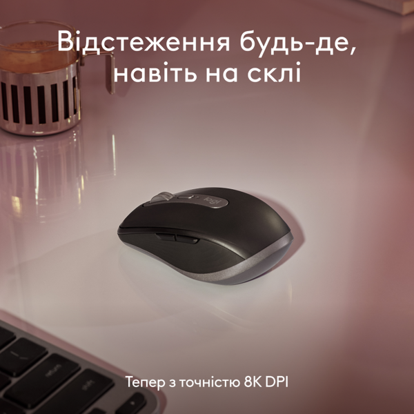 Миша Logitech MX Anywhere 3S for Ma, Space Grey (910-006947) (910-006947) - Фото 2 Миша Logitech MX Anywhere 3S for Ma, Space Grey (910-006947) (910-006947) - зображення 2