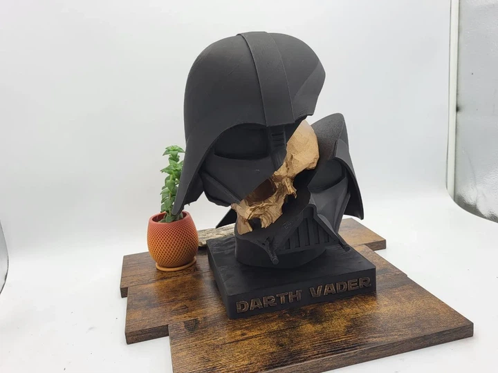 Темний воин: Бюст Дарт вейдер із розкритою сутністю. Darth Vader - зображення 3