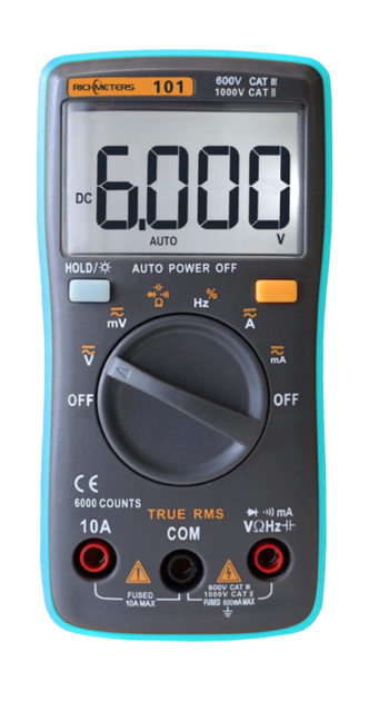Мультиметр Richmeters RM101 - 6000 отсчетов - изображение 2