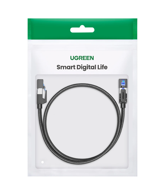 Высокоскоростной патч корд Ugreen NW153 2 метра сетевой кабель 40 Гбит\с Ethernet RJ45 Cat 8 круглый (80431) - Фото 8 Высокоскоростной патч корд Ugreen NW153 2 метра сетевой кабель 40 Гбит\с Ethernet RJ45 Cat 8 круглый (80431) - изображение 8