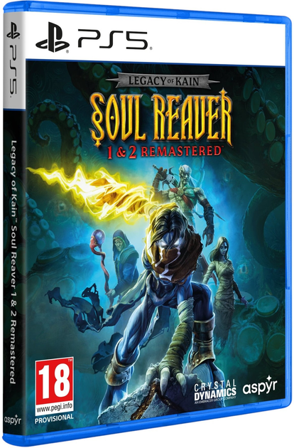 Гра PS5 Legacy of Kain Soul Reaver 1 and 2 Remastered (Blu-ray диск) (5056635613653) - зображення 2