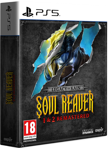 Гра PS5 Legacy of Kain Soul Reaver 1 and 2 Remastered Deluxe Edition (Blu-Ray диск) (5056635613752) - зображення 2